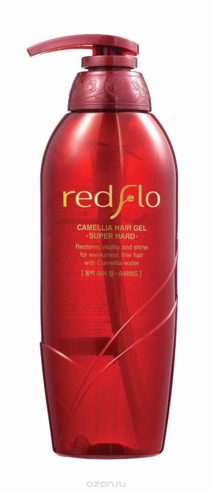 Гель для укладки волос  с камелией - Суперфиксация Redflo Camellia Hair Gel - Super Hard