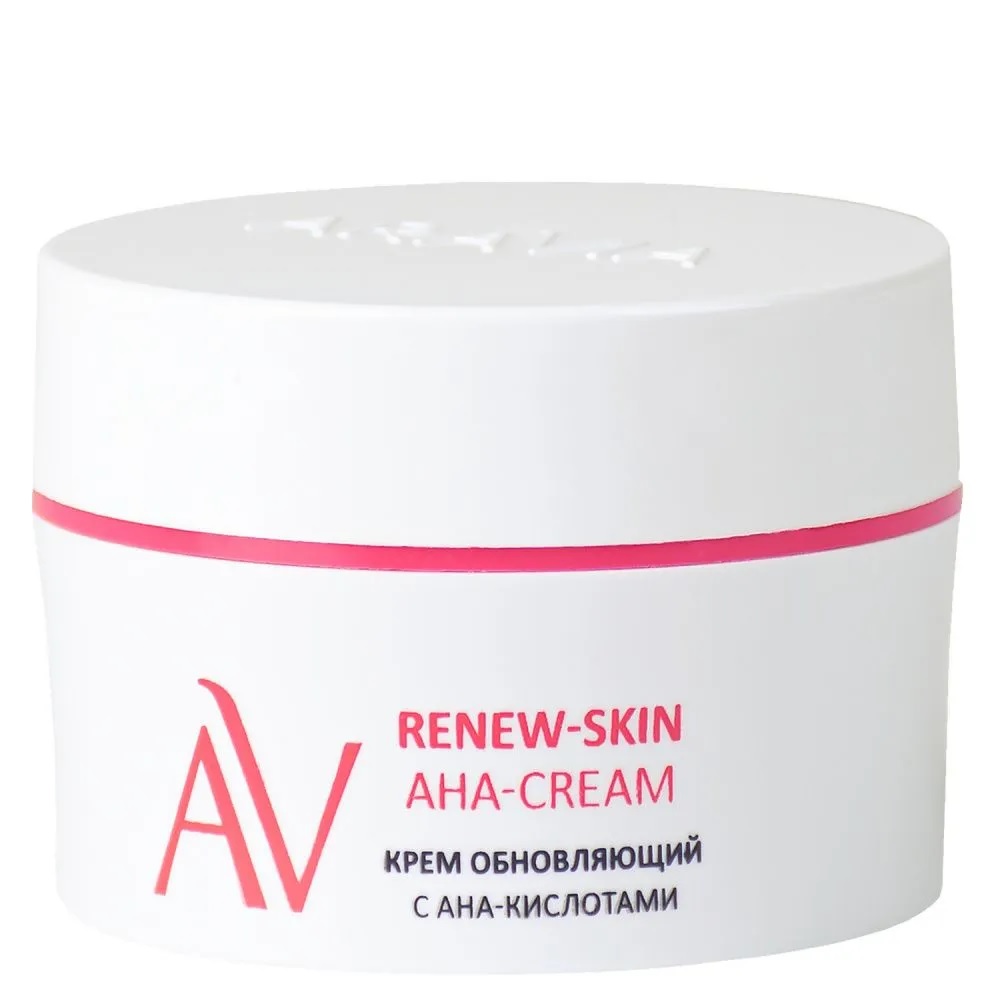 Крем обновляющий с АНА-кислотами Renew-Skin AHA-Cream витэкс скраб для лица полирующий с фруктовыми кислотами skin aha clinic 100 0