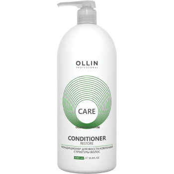 Кондиционер для восстановления структуры волос Restore Conditioner Ollin Care (Ollin Professional)