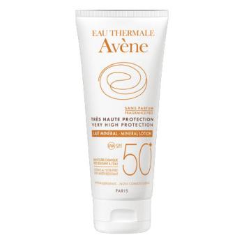 Солнцезащитное молочко SPF 50 c минеральным экраном (Avene)