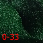 Крем краска с витамином С, кашемиром и алоэ вера Crema Colorante Vit C (100 мл) (КД19364, 0/33, Зеленый микстон, 100 мл, Микстона)