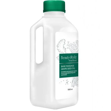 Базовое массажное масло на основе виноградной косточки Thalasso 4519530PRO 1000 мл 2464₽