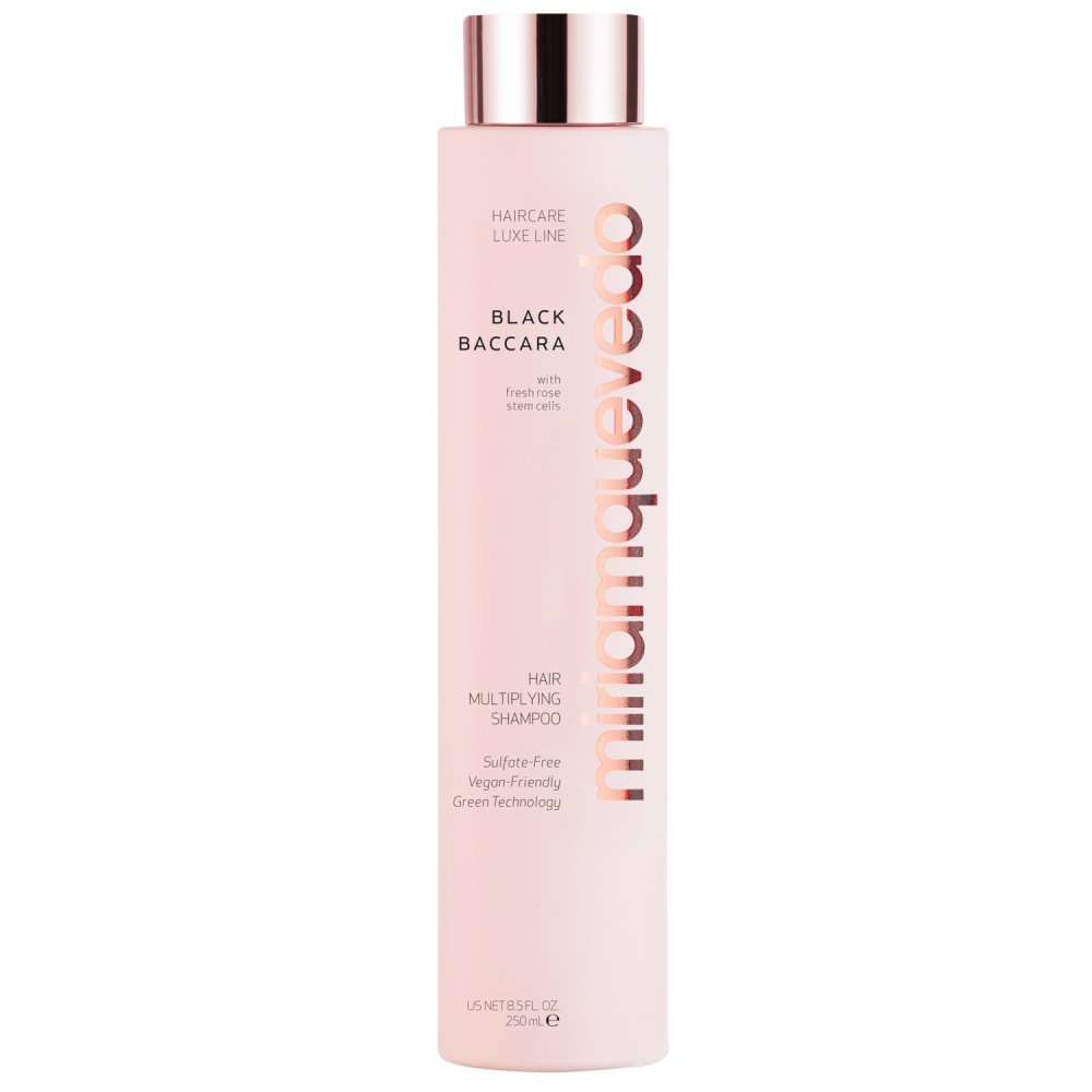 Шампунь для уплотнения и объема волос с экстрактом розы Black Baccara Hair Multiplying Shampoo