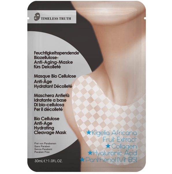 Антивозрастная увлажняющая маска для зоны декольте Bio Cellulose Anti-Aging Hydrating Cleavage Mask
