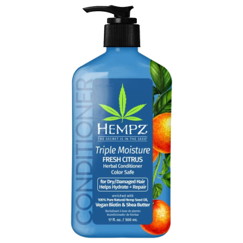 Кондиционер Тройное увлажнение Triple Moisture Whipped Crème Conditioner Hair Mask (500 мл) (Hempz)