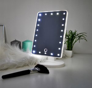 Настольное зеркало для макияжа со светодиодной подсветкой Mini