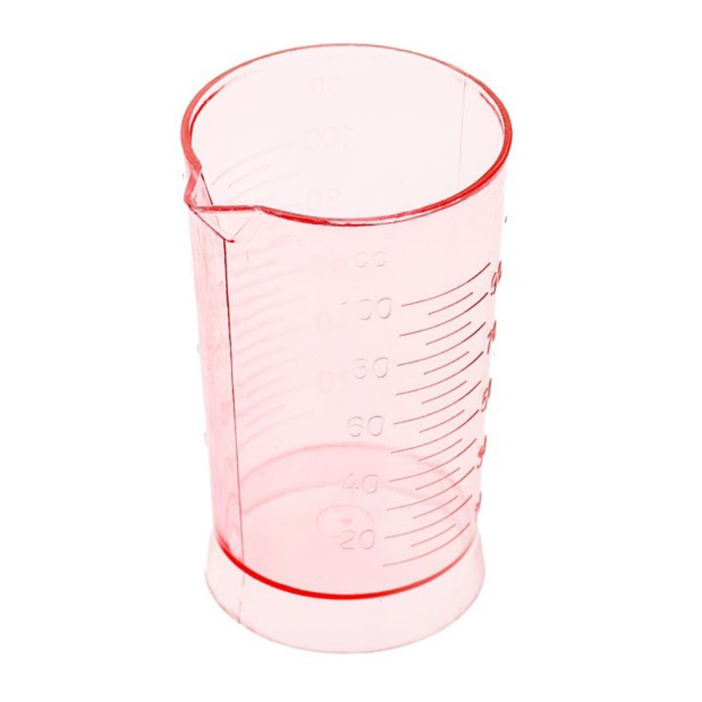 Мерный стаканчик dewal professional стакан мерный с носиком прозрачный 100 мл
