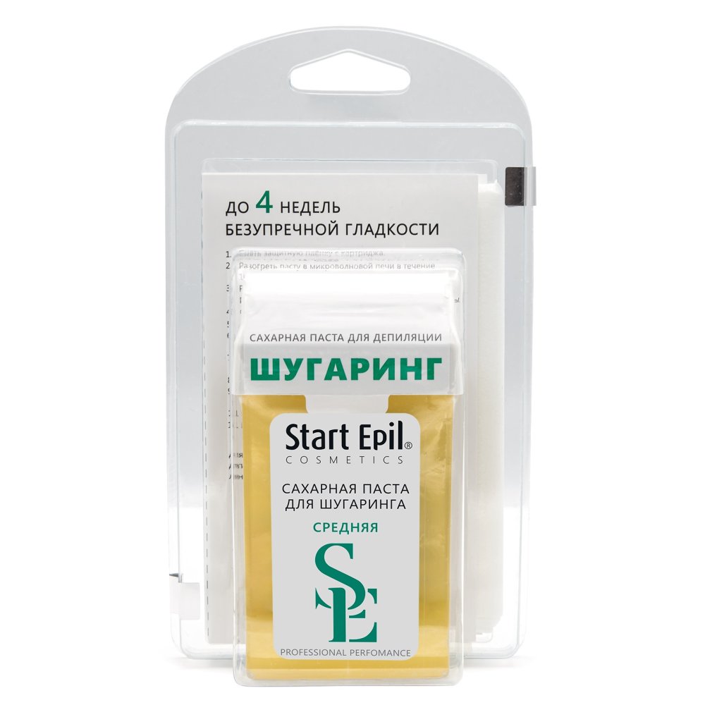 Набор для шугаринга Start Epil Средний start epil набор для шугаринга сахарная паста в картридже средняя бумажные полоски для депиляции
