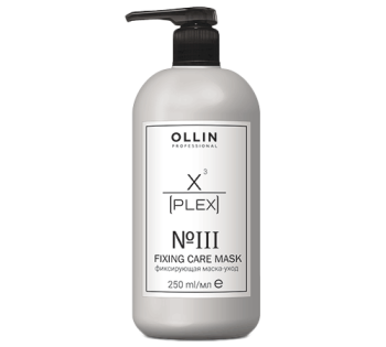 Фиксирующая маска-уход Ollin X-Plex № 3 Fixing Care Mask Ollin Professional 250 мл