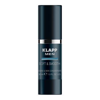 Концентрат для ухода за бородой и кожей лица Men Shape&Smooth Global Gel Klapp 30 мл