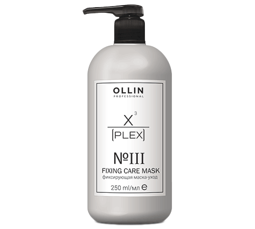 Фиксирующая маска-уход Ollin X-Plex № 3 Fixing Care Mask
