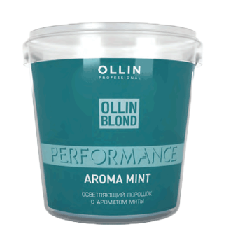 Осветляющий порошок с ароматом мяты Blond Powder With Mint Aroma Ollin Blond Performance Ollin Professional
