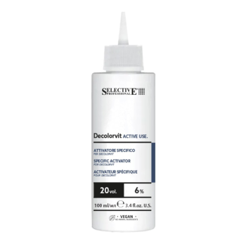 Специальная окисляющая эмульсия Active Use 6% Decolorvit Selective Professional 100 мл