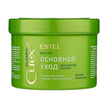Маска для волос питательная Curex Classic Estel