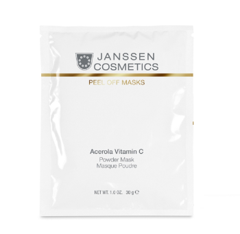 Розовая моделирующая маска с ацеролой и витамином С Acerola Vitamin C Mask Janssen Cosmetics 30 г