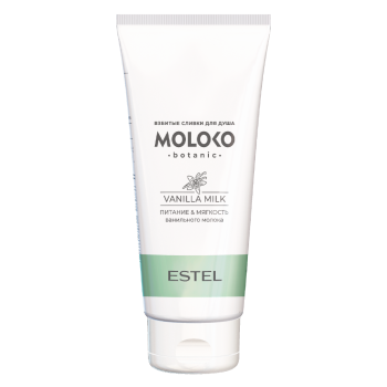 Гель для душа Взбитые сливки Moloko Botanic Estel 200 мл