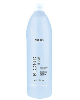 Кремообразная окислительная эмульсия с экстрактом Жемчуга Blond Cremoxon 6 % Kapous 1000 мл