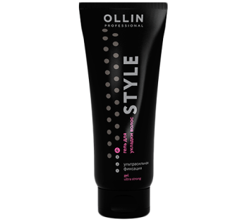 Гель для укладки волос ультрасильной фиксации Gel Ultra Strong Style Ollin Professional 200 мл