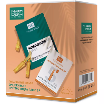 Подарочный набор ампул Протеос Гидра Плюс SP Martiderm 1 шт