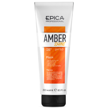 Маска для восстановления и питания волос Amber Shine Organic Epica
