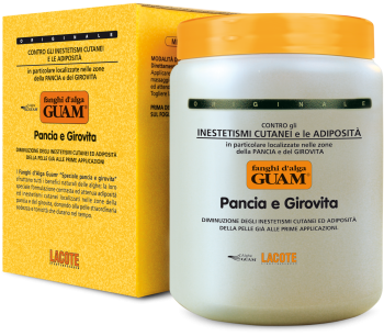 Маска антицеллюлитная для живота и талии Fanghi D`Alga Guam 1000 г