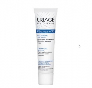 Гель для локализованных утолщений кожи Кератозан-30 Uriage 40 мл