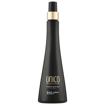 Интенсивная маска-спрей мгновенного действия с экстрактом черной икры и кератином Unico Dott.Solari