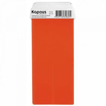 Гелевый воск с ароматом Вишни с широким роликом Kapous 100 мл