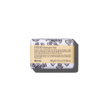 Твёрдый шампунь Dede для деликатного очищения волос Davines 100 г