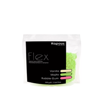 Полимерный воск в гранулах с ароматом Мохито Flex Kapous 500 г