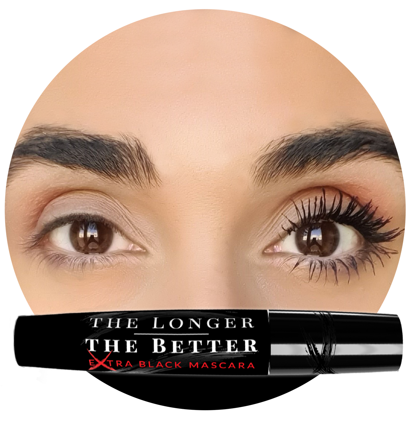 Тушь для ресниц удлиняющая экстра черная The Longer The Better Extra Mascara