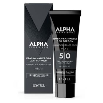 Краска-камуфляж для бороды Alpha Estel