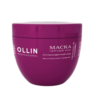 Маска на основе черного риса Megapolis Ollin Professional