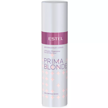 Двухфазный спрей-уход для волос Prima Blond Estel