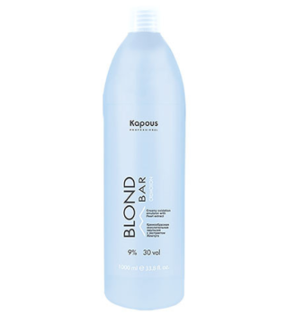 Кремообразная окислительная эмульсия с экстрактом Жемчуга Blond Cremoxon 9 % Kapous 1000 мл