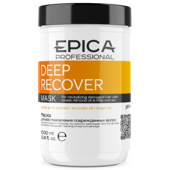Маска для восстановления повреждённых волос Deep Recover Epica