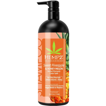 Шампунь Ананас и Медовая Дыня Sweet Pineapple Honey Melon Volumizing Shampoo Hempz
