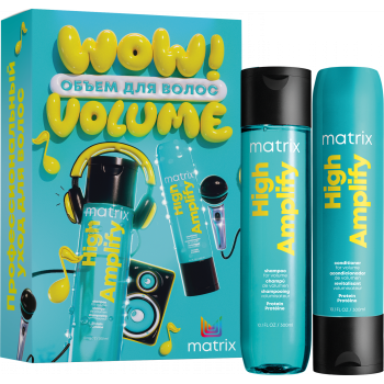 Набор TR High Amplify для объема тонких волос с протеинами Matrix