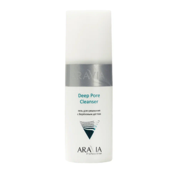 Гель для умывания с березовым дегтем Deep Pore Cleanser Aravia 150 мл