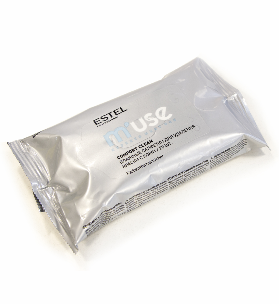 Влажные салфетки для удаления краски с кожи M'Use Comfort Clean