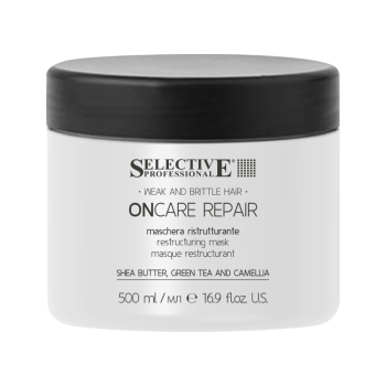 Маска интенсивного действия для хрупких, поврежденных или склонных к ломкости волос Repair Selective Professional 500 мл