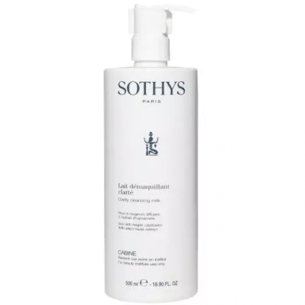 Очищающее молочко для кожи с хрупкими капиллярами с экстрактом гамамелиса Clarity Cleansing Milk 500 мл 4712₽