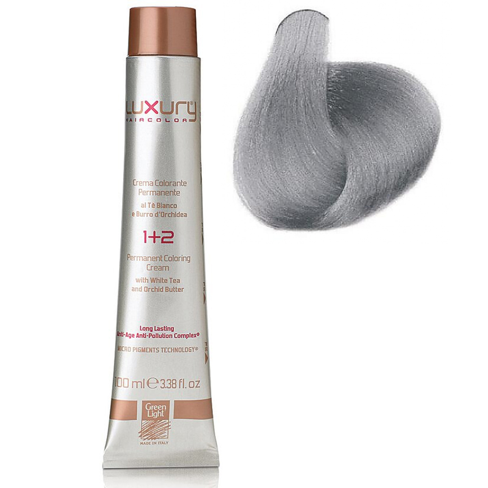 Стойкая крем-краска Эксклюзивный холодный блондин 12111 Luxury Hair Color Exclusive Ice Blond 12111 1594₽