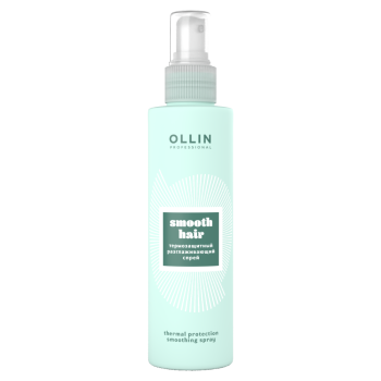 Термозащитный разглаживающий спрей Thermal protection smoothing spray Ollin Curl Hair Ollin Professional 150 мл