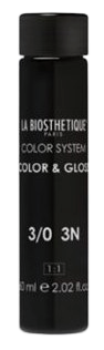 Тёмный шатен оксидативный тонирующий гель Color Gloss Clear La Biosthetique 3*60 мл