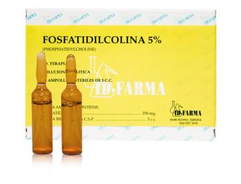 Фосфатидил-холин 5% Phosphatidylcholine 5% IDFarma 5 мл ампулы