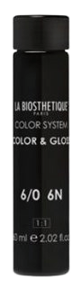 Тёмный блондин оксидативный тонирующий гель Color Gloss Clear La Biosthetique 3*60 мл
