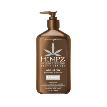 Молочко для тела увлажняющее Люкс Ваниль Beauty Actives Vanilla Lux Herbal Body Moisturizer Hempz 500 мл