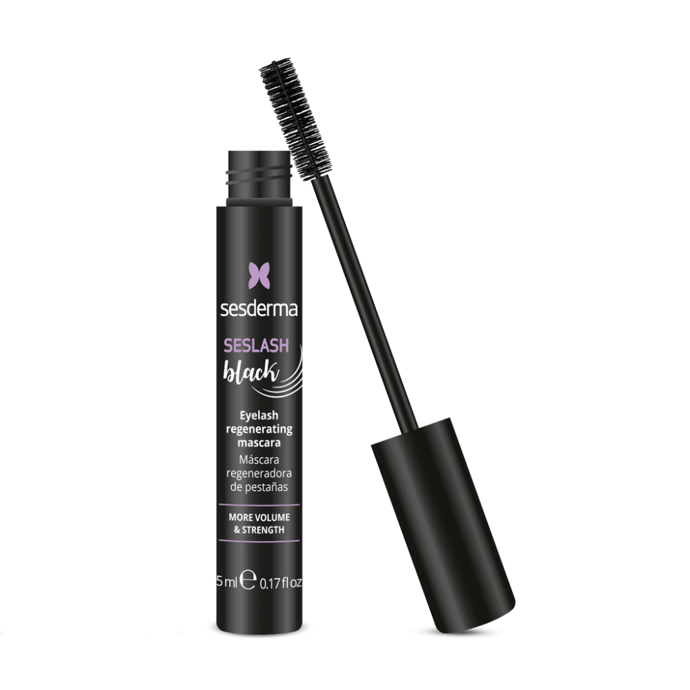 Тушь восстанавливающая для ресниц с эффектом объема и разделения ресниц Seslash Black 3456₽