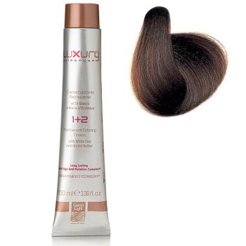 Стойкая крем-краска Интенсивный темный золотой блондин 6.33 Luxury Hair Color Intense Dark Golden Blond 6.33 Green Light 100 мл
